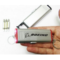 Mini 2 Tone Screwdriver Tool Keychain with LED Flashlight